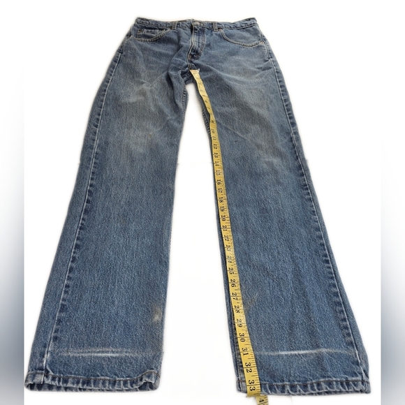 Levis  505 Medium Was Jeans 34/35. Good Condition - Picture 4 of 10